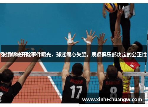 张镇麟被开除事件曝光，球迷痛心失望，质疑俱乐部决定的公正性